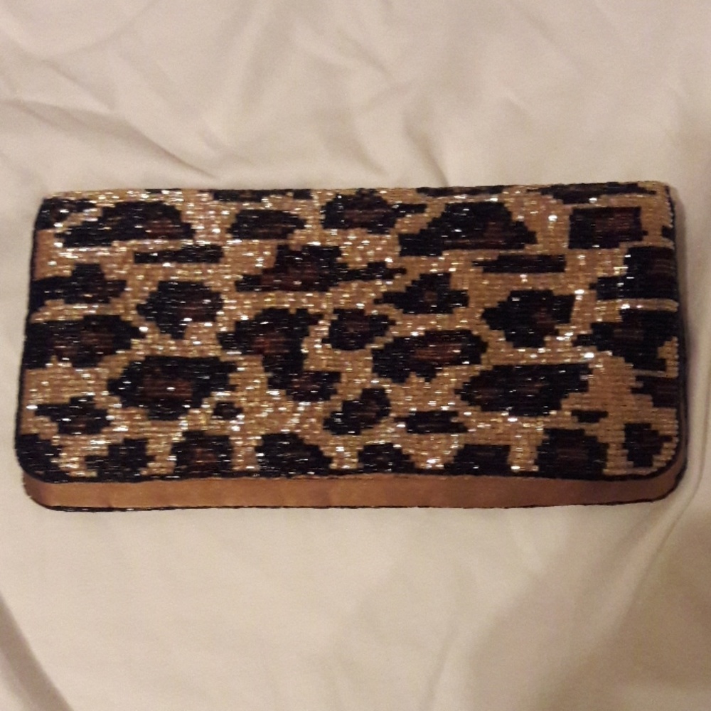 Neiman Marcus beaded clutch